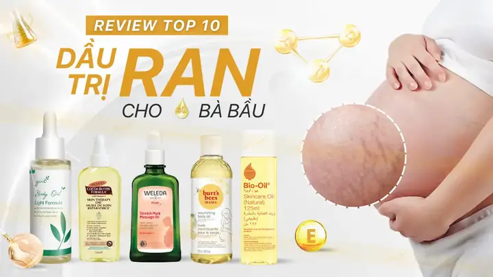 Cách Bôi Dầu Chống Rạn Da Cho Bà Bầu