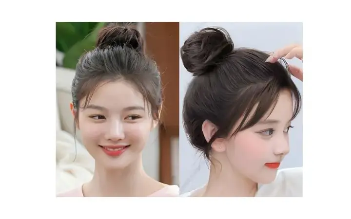 Cách Búi Tóc Trên Đỉnh Đầu