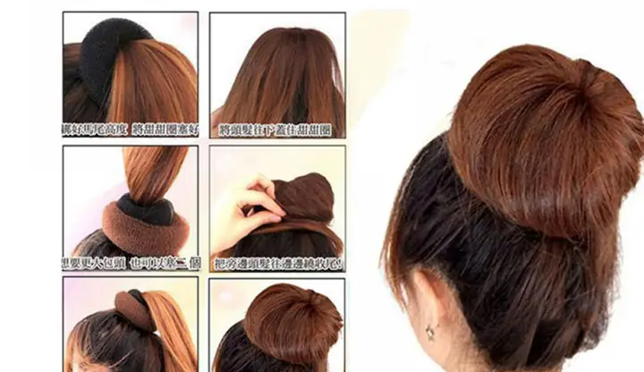 Cách Búi Tóc Trên Đỉnh Đầu