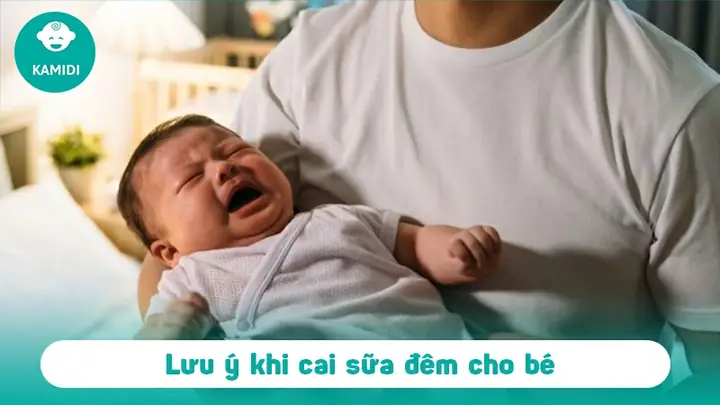 Cách Cai Bú Bình Đêm Cho Trẻ