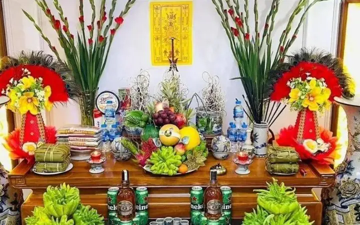 Cách Cắm Hoa Bày Bàn Thờ