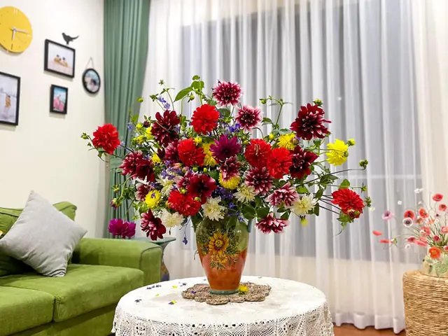 Cách Cắm Hoa Để Bàn Ngày Tết