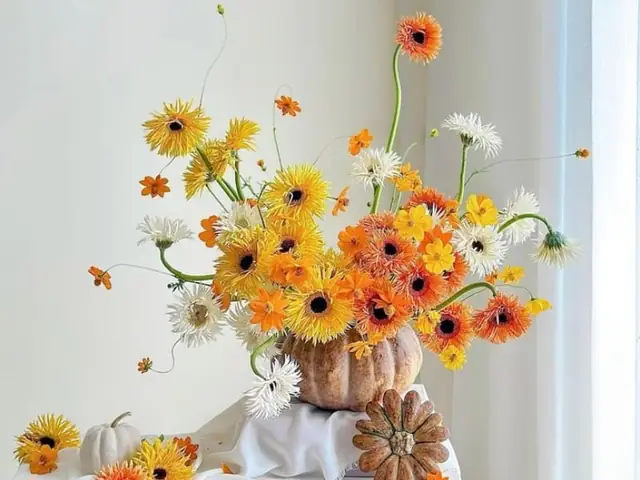 Cách Cắm Hoa Đồng Tiền Đơn Giản