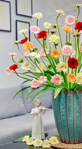 Cách Cắm Hoa Đồng Tiền Đơn Giản
