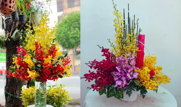 Cách Cắm Hoa Lan Trong Bình