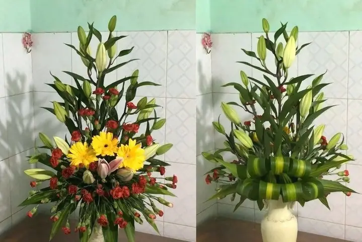 Cách Cắm Hoa Ly Vàng Đẹp