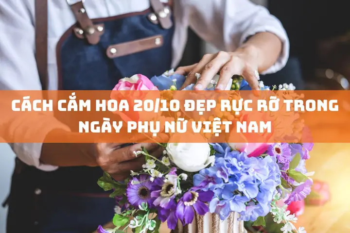 Cách Cắm Hoa Ngày Phụ Nữ Việt Nam