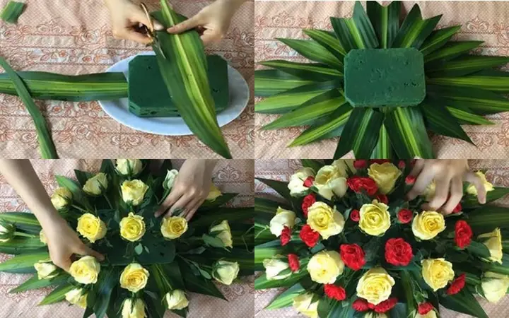 Cách Cắm Hoa Tươi Để Bàn