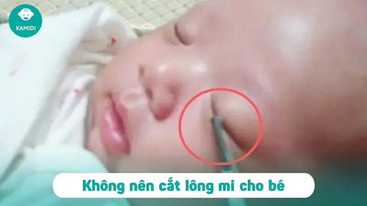Cách Cắt Lông Mi Cho Trẻ Sơ Sinh