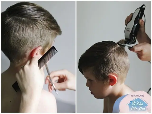 Cách Cắt Tóc Cho Bé Bằng Tông Đơ