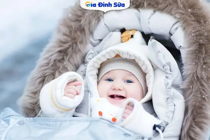 Cách Chăm Sóc Bé Sơ Sinh Vào Mùa Đông