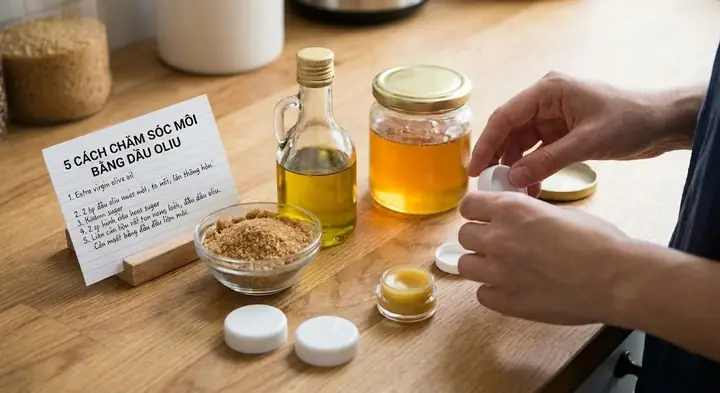 Cách Chăm Sóc Môi Bằng Mật Ong