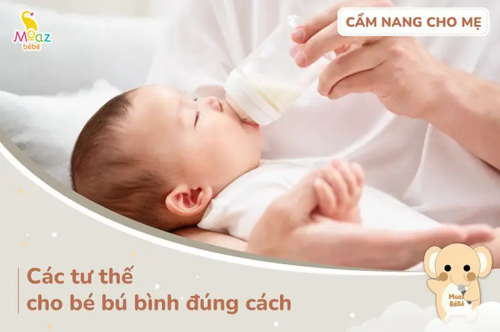 Cách Cho Bé Bú Bình Đúng Cách Cách Cho Bé Bú Bình Đúng Cách