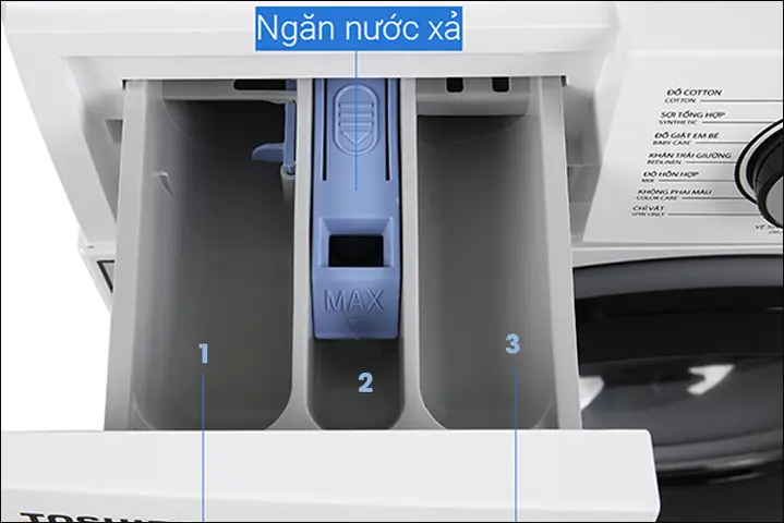 Cách Cho Nước Xả Vải Vào Máy Giặt Toshiba