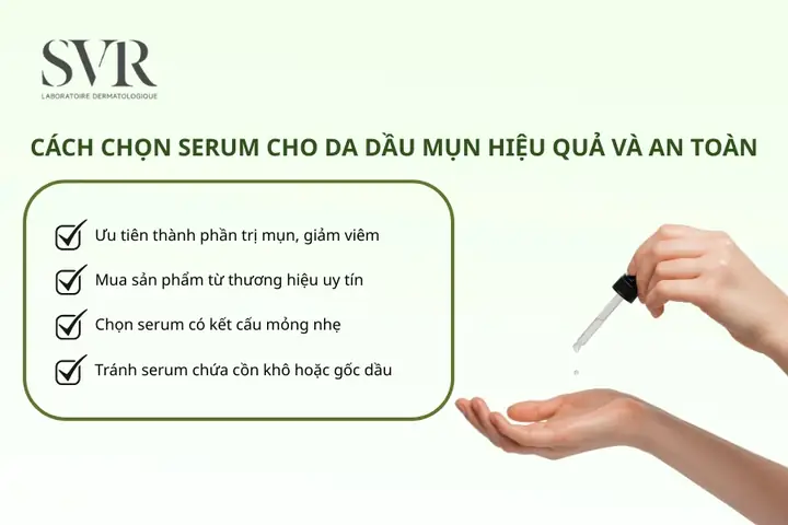 Cách Chọn Serum Cho Da Dầu Mụn