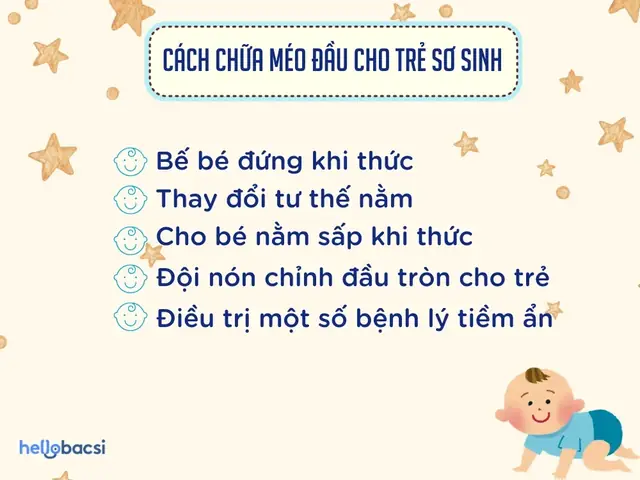 Cách Chữa Méo Đầu Ở Trẻ Sơ Sinh