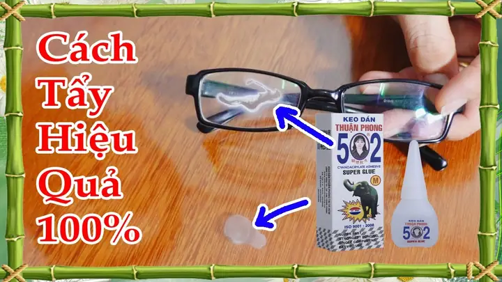 Cách Chùi Keo Dán Sắt Dính Trên Kính