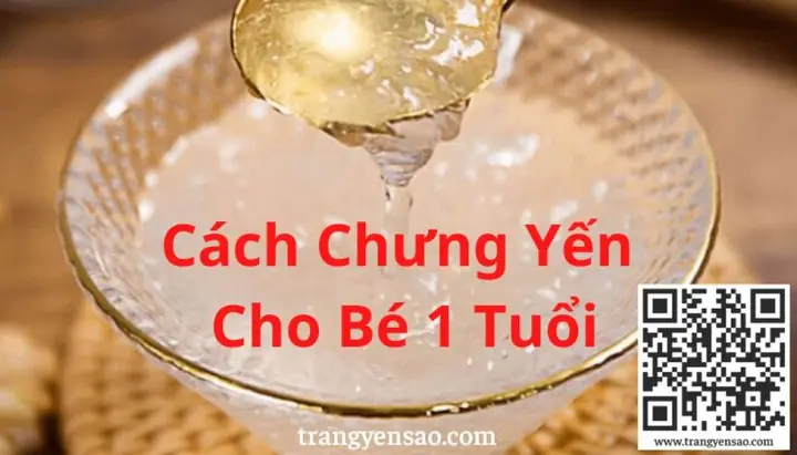 Cách Chưng Yến Cho Bé 2 Tuổi