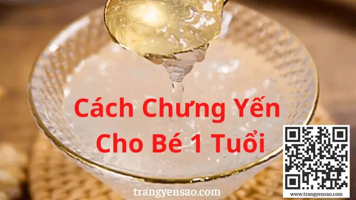 Cách Chưng Yến Cho Bé 2 Tuổi