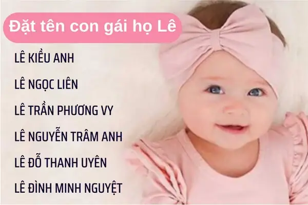 Cach Dat Ten Cho Be Gai