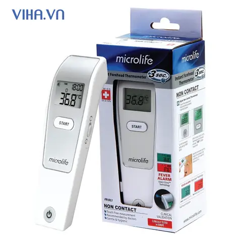 Cách Đo Nhiệt Kế Điện Tử Đo Trán