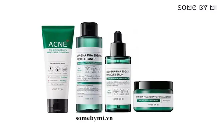 Cách Dùng Bộ Sản Phẩm Some By Mi