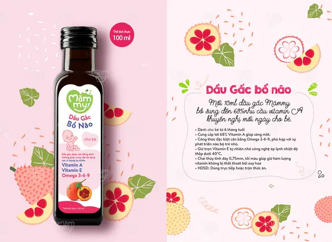 Cách Dùng Dầu Gấc Cho Trẻ Ăn Dặm