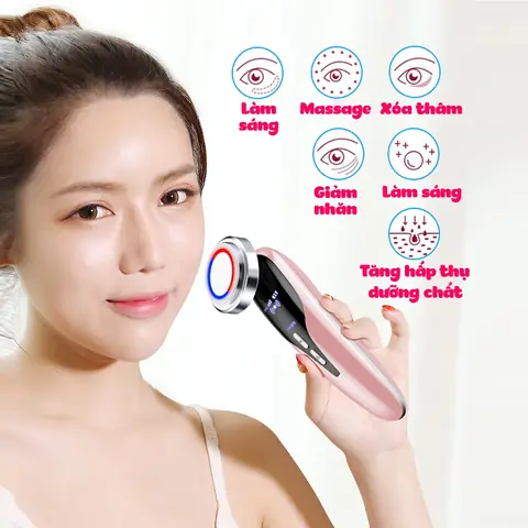 Cách Dùng Máy Matxa Mặt Ion