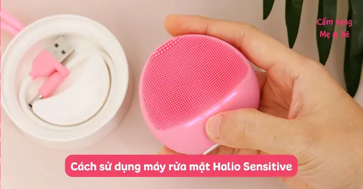 Cách Dụng Máy Rửa Mặt Halio