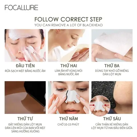Cách Dùng Miếng Dán Mụn Đầu Đen
