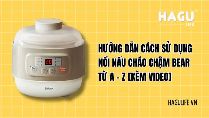 Cách Dụng Nồi Nấu Cháo Chậm