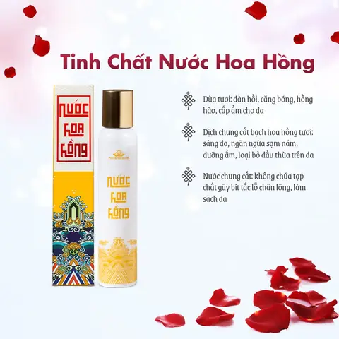 Cách Dùng Nước Hoa Hồng Se Khít Lỗ Chân Lông