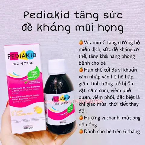 Cách Dùng Pediakid Tăng Sức Đề Kháng