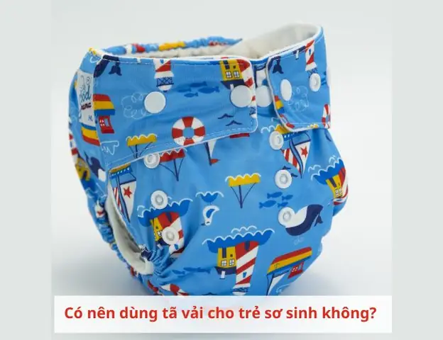 Cách Dùng Tã Vải Dán Cho Trẻ Sơ Sinh