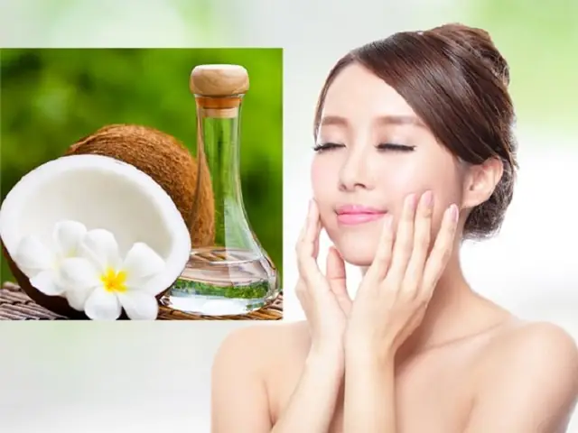 Cách Dưỡng Trắng Da Mặt Bằng Dầu Dừa