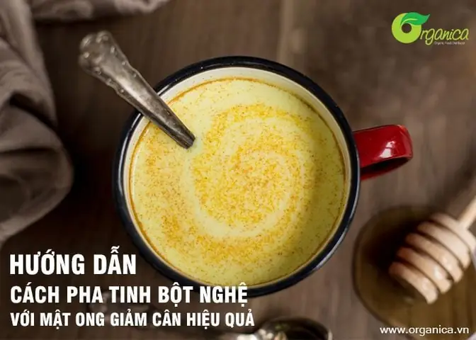 Cách Giảm Cân Bằng Mật Ong Và Tinh Bột Nghệ
