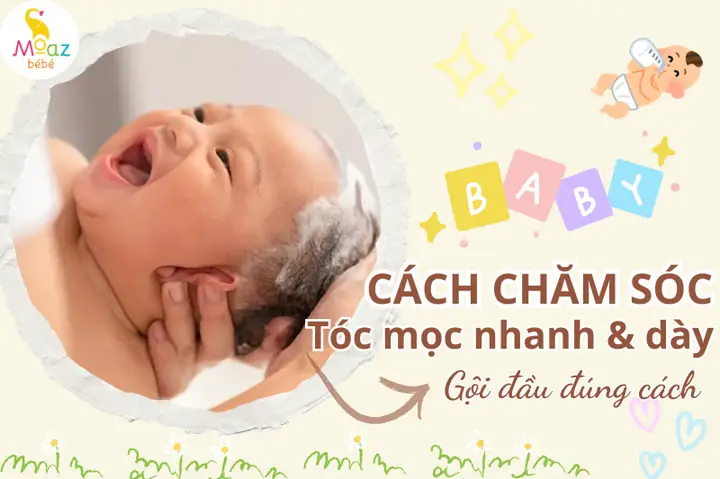 Cách Giúp Trẻ Sơ Sinh Nhanh Mọc Tóc
