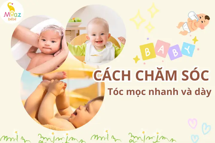 Cách Giúp Trẻ Sơ Sinh Nhanh Mọc Tóc