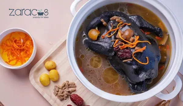 Cách Hầm Gà Ác Thuốc Bắc Cho Bà Bầu
