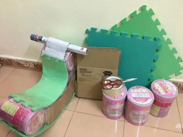 Cách Làm Bập Bênh Từ Hộp Sữa