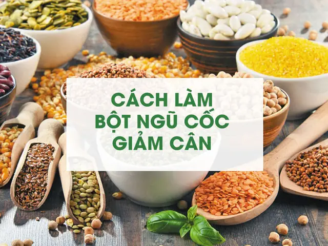Cách Làm Bột Ngũ Cốc Yến Mạch