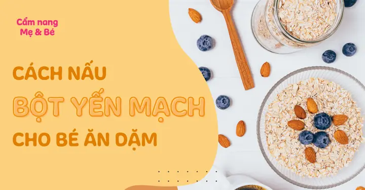 Cách Làm Bột Ngũ Cốc Yến Mạch