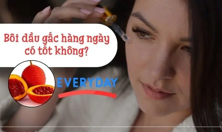 Cách Làm Dầu Gấc Đắp Mặt Nạ