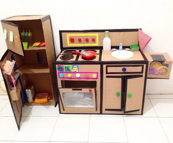Cách Làm Đồ Chơi Nhà Bếp Bằng Giấy