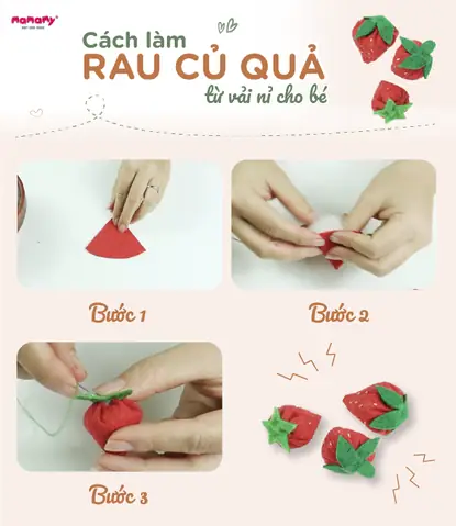 Cách Làm Đồ Chơi Rau Củ Quả