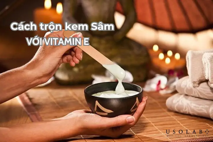 Cách Làm Kem Trộn Với Vitamin E