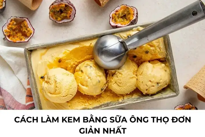 Cách Làm Kem Với Sữa Ông Thọ