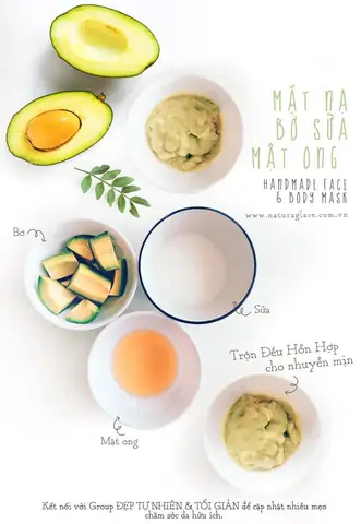 Cách Làm Mặt Nạ Bơ Sữa Tươi
