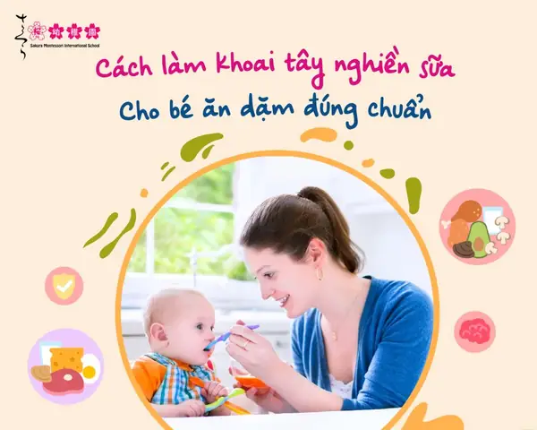 Cách Làm Món Khoai Tây Nghiền Cho Bé