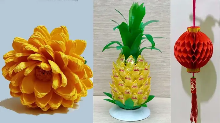 Cách Làm Những Đồ Vật Trang Trí Bằng Giấy